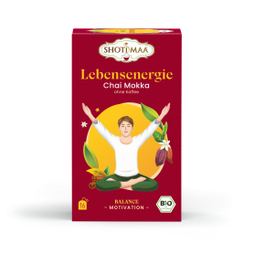 Ceai Shotimaa Balance Your Day, Life Energy, Chai Moka (fara cafea), eco-bio, 16 plicuri, Shotimaa
