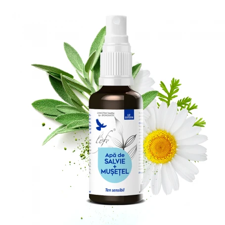 Apa de salvie si musetel, 100 ml, DVR Pharm