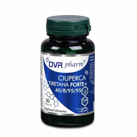 Ciuperca Tibetana Forte, 30 capsule,  DVR Pharm