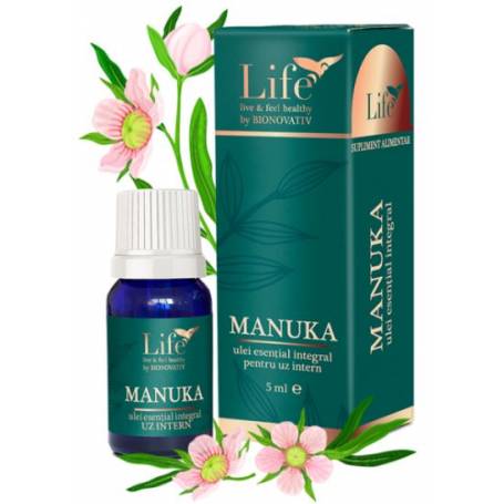 Manuka ulei esential integral 5ml - DVR Pharm