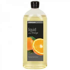 Sapun Lichid/Gel De Dus din Uleiuri Bio - Portocala 1 L - SODASAN