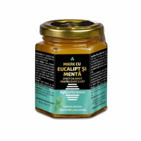 Eucalipt si menta in miere, 200 ml, DVR Pharm