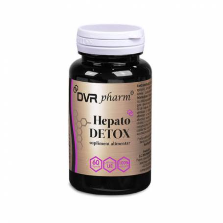 Hepato detox, 60 capsule, DVR Pharm