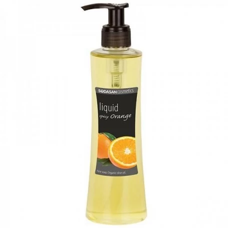 Sapun Lichid/Gel De Dus din Uleiuri Bio - Portocala 250 ml - SODASAN