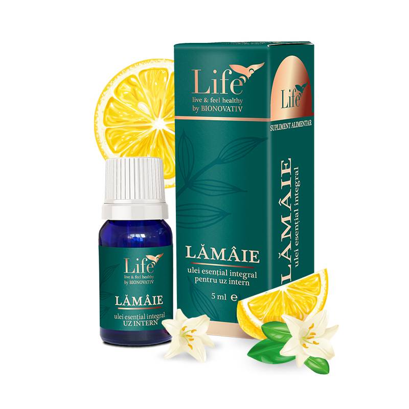 Lamaie ulei esential integral, 5 ml, DVR Pharm