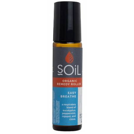 Roll-On Easy Breathe cu Uleiuri Esentiale Pure Eco-Bio 10ml - Soil