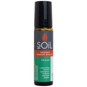 Roll-On Focus cu Uleiuri Esentiale Pure Eco-Bio 10ml - SOiL