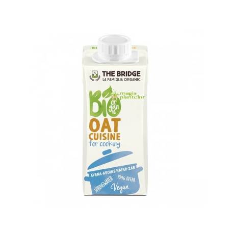 Smantana din ovaz 200ml BIO - vegana - The Bridge