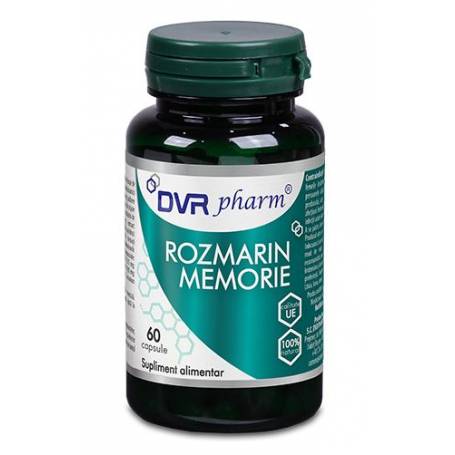 Rozmarin memorie 60 capsule - DVR Pharm