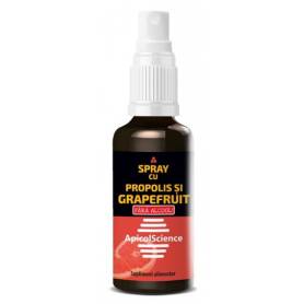 Spray PROPOLIS si GRAPEFRUIT Fara Alcool 50ml - DVR Pharm