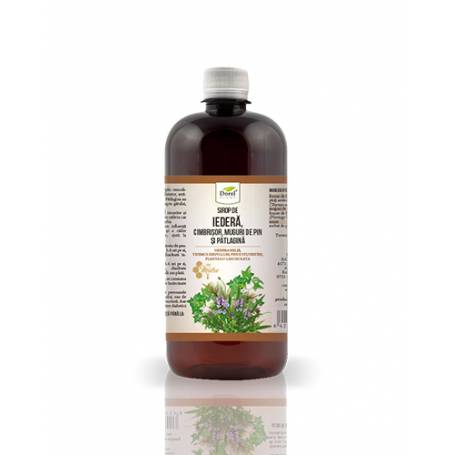 Sirop de iedera, cimbrisor, muguri de pin, patlagina si miere, 200 ml, Dorel Plant