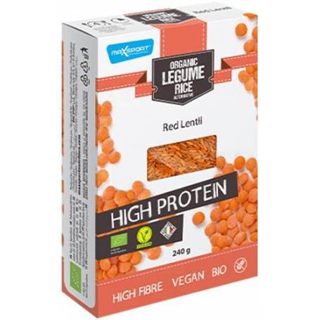 Alternativa la orez din linte rosie Eco-Bio 240g - Max Sport