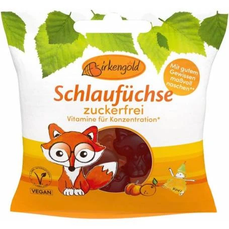 Jeleuri de fructe, fara zahar, 50g - Birkengold