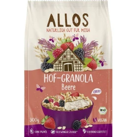 Granola cu fructe de padure Eco-Bio 300g - Allos