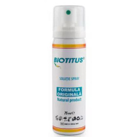 SOLUTIE SPRAY 75ML - BIOTITUS