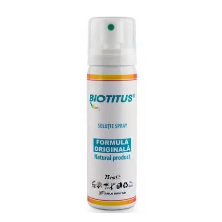 SOLUTIE SPRAY 75ML - BIOTITUS