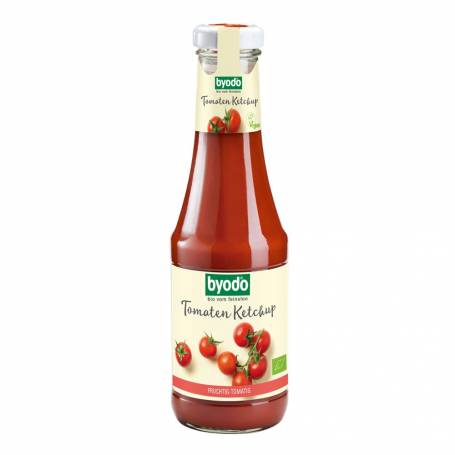 Ketchup de tomate, fara gluten, eco-bio, 500 ml, Byodo