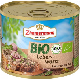 Pate de ficat Eco-Bio 200g - Zimmermann