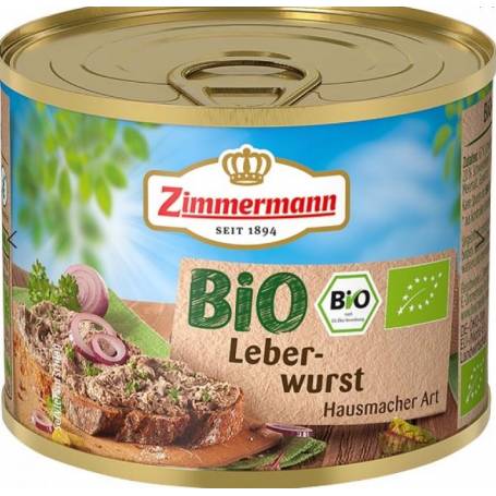 Pate de ficat Eco-Bio 200g - Zimmermann