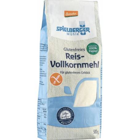 Faina de orez integral FARA GLUTEN Eco-Bio 500g - Demeter Spielberger