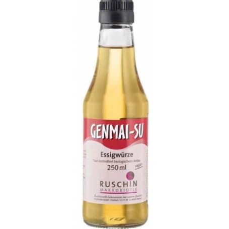 Otet condiment din orez intregral Eco-Bio 250ml - Genmai-Su Ruschin