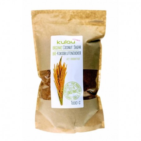 Zahar din nectar de flori de cocos eco-bio 1kg - Kulau