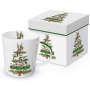 Cana de portelan in cutie cadou Christmas Arbor, 0.35l - Pronat