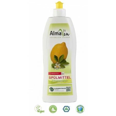 Detergent de vase concentrat cu lamaie Eco-Bio 500ml - AlmaWin