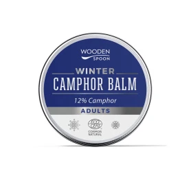 Balsam de iarna cu camfor 12% pentru adulti, eco-bio, 60 ml, Wooden Spoon