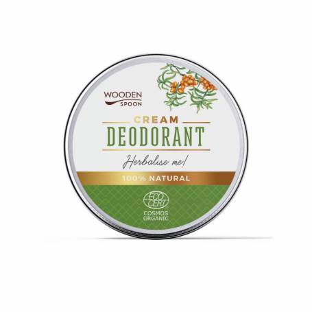 Deodorant crema Herbalise Me, eco-bio, 60 ml, Wooden Spoon