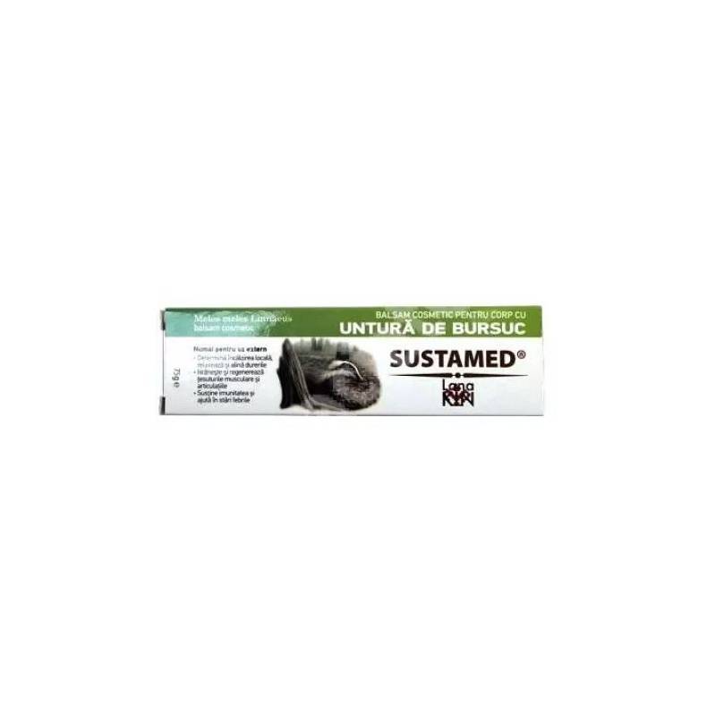 Balsam untura de bursuc, 75g - Sustamed