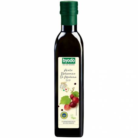 Otet rosu balsamic di Modena IGP, eco-bio, 500 ml, Byodo