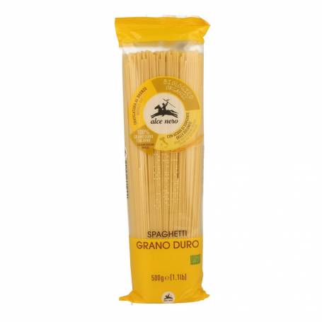 Spaghetti din grau dur, eco-bio, 500 g, Alce Nero