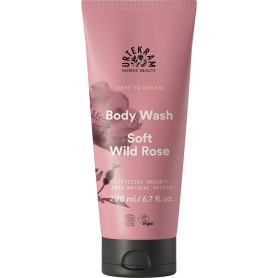 Gel de dus cu trandafir salbatic si aloe vera, 200 ml, Urtekram