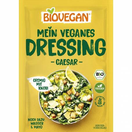 Mix dressing vegan pentru salata Caesar, fara gluten, eco-bio, 15 g, Biovegan