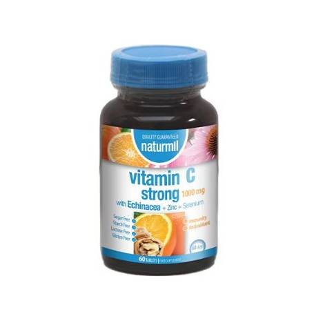 VITAMIN C STRONG 1000mg, 60 comprimate, DIETMED-NATURMIL