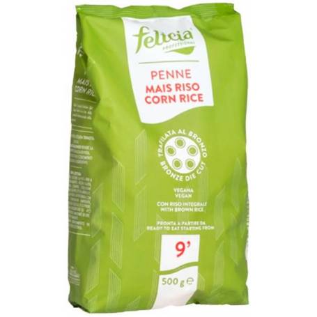 Penne fara gluten din malai si orez 500g - Felicia