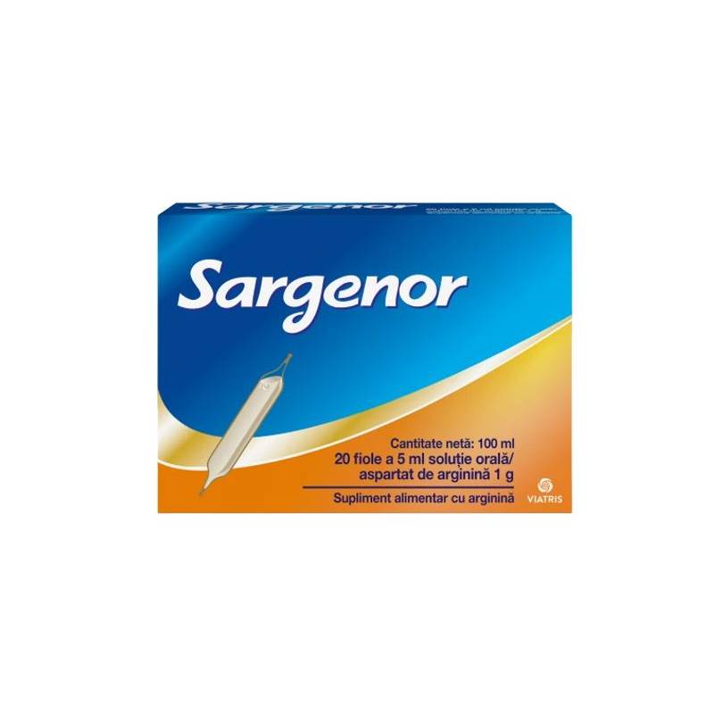 Sargenor 20 fiole x 5ml - Meda Pharma