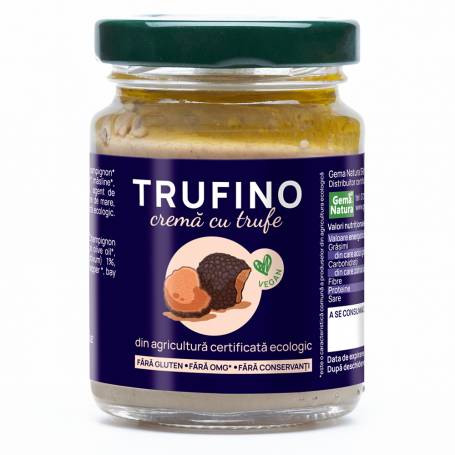 Crema cu trufe, eco-bio, 85 g, Trufino, Gemma Natura