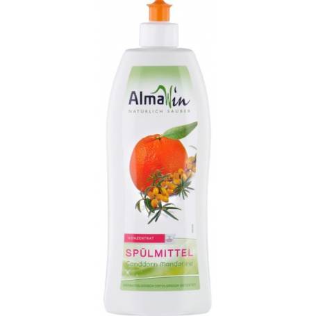 Detergent de vase concentrat cu catina si mandarine Eco-Bio 500ml - AlmaWin