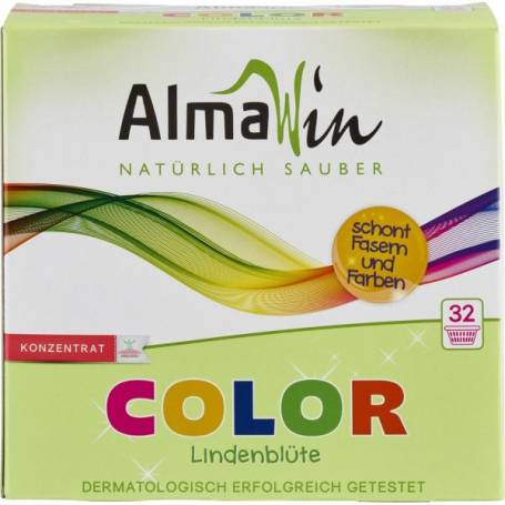 Detergent pudra pentru rufe colorate Eco-Bio 1kg - AlmaWin
