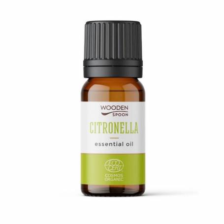 Ulei esential de citronela, eco-bio, 10 ml, Wooden Spoon