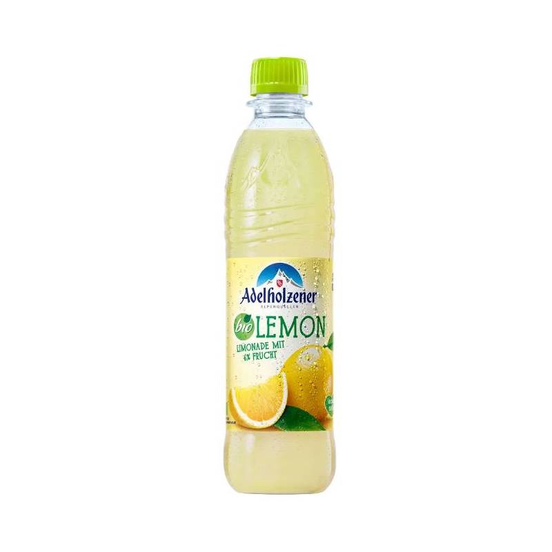 Bautura carbogazoasa cu lamaie Eco-Bio 500ml - Adelholzener