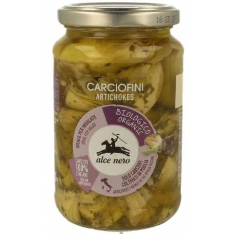 Anghinare in ulei de masline Eco-Bio 330g - Alce nero