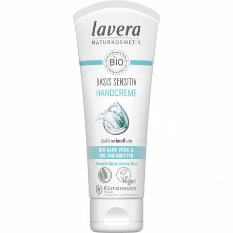 Crema de maini cu aloe vera si unt de shea, 75 ml, Lavera
