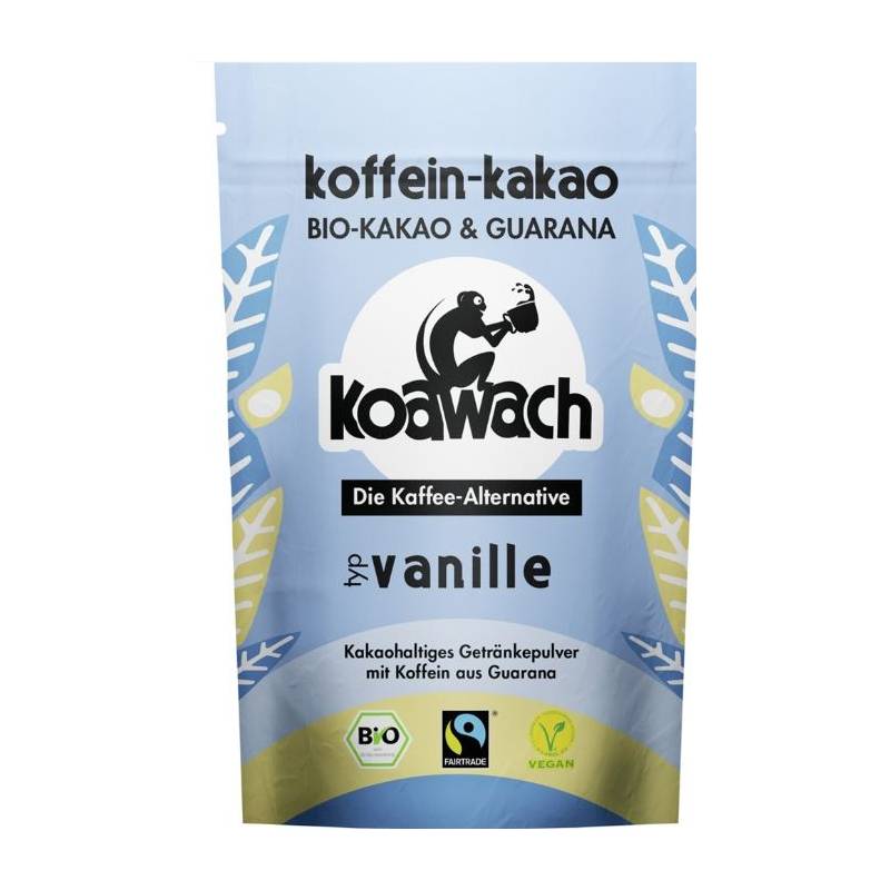 Cacao cu guarana si vanilie Eco-Bio 100g - Koawach