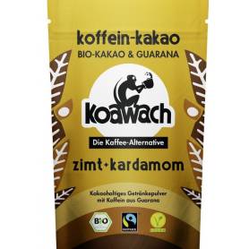 Cacao cu guarana, scortisoara si cardamom Eco-Bio 100g - Koawach