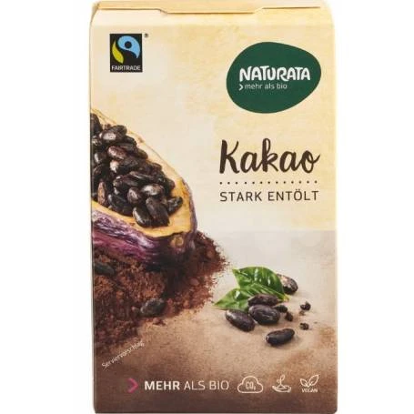 Pudra de cacao degresata FARA LACTOZA Eco-Bio 125g - Naturata
