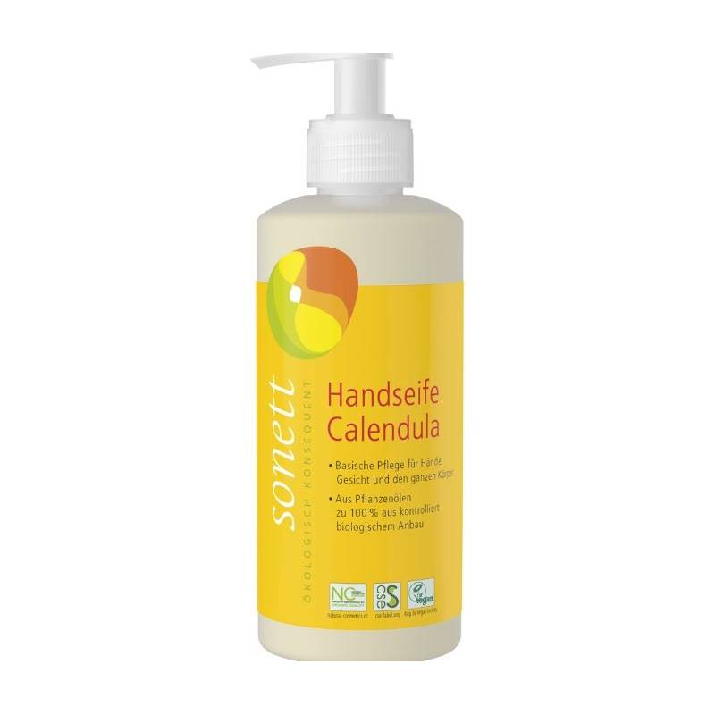 Sapun lichid cu galbenele Ecologic 300ml - Sonett