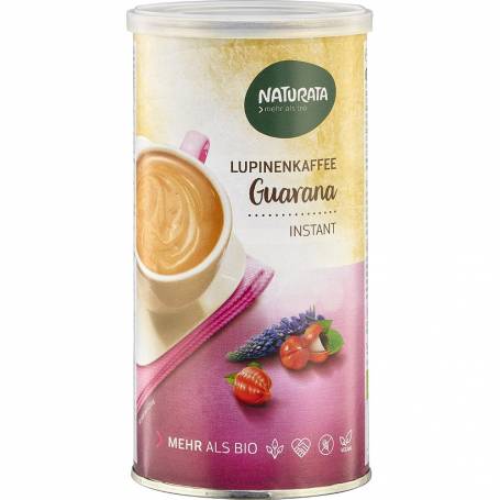 Inlocuitor instant de cafea cu lupin si guarana, fara gluten, eco-bio, 150g, Naturata